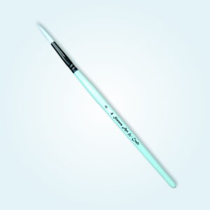 Premium Wooden Brush Round size 8