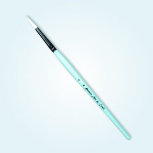 Premium Wooden Brush Round size 6